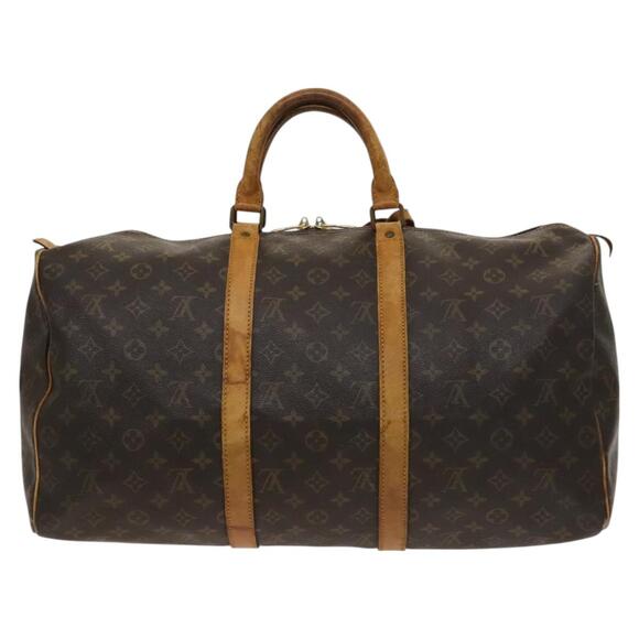 LOUIS VUITTON Monogram Keepall 50 Boston Bag M41426 - Picture 2 of 16